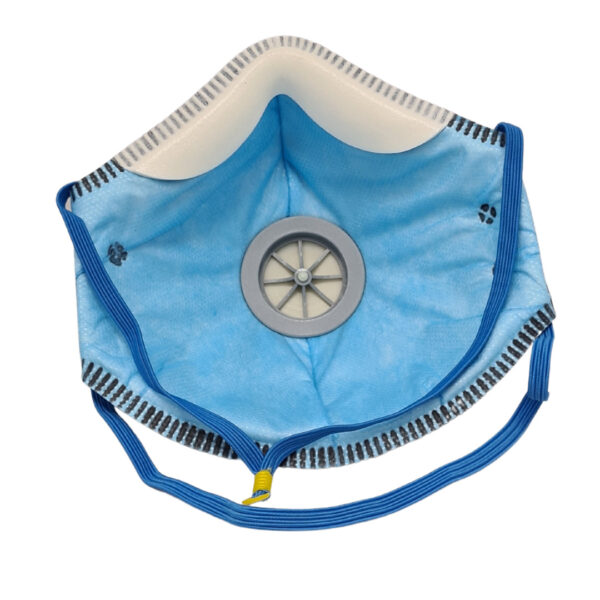 Disposable Molded P2V Dust Mask with Active Carbon Filter - Box of 10 - Image 4