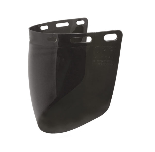 High Impact Smoke Face Shield - Image 3