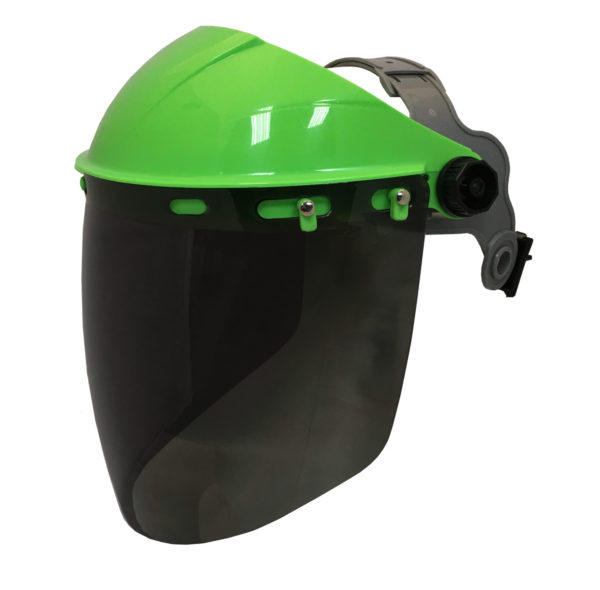 High Impact Smoke Face Shield