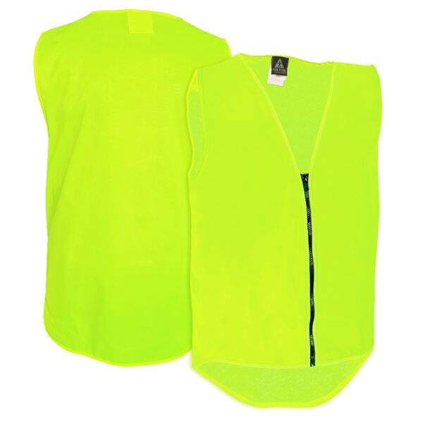 DO Zipped Yellow Vest - No Pockets