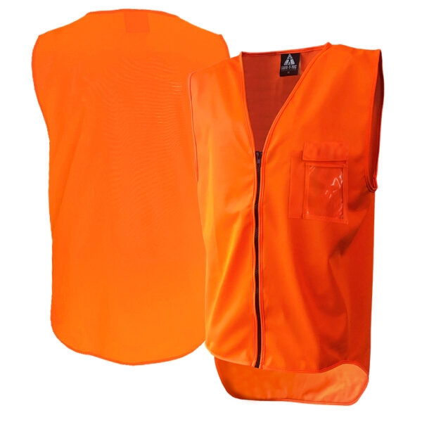 DO Zipped Orange Vest