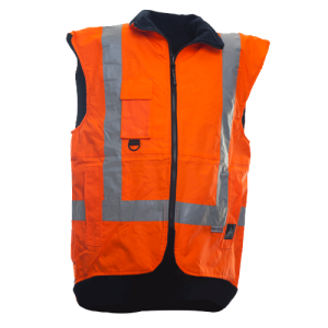 TTMC D/N Essentials Full Orange PU Coated Vest