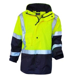 Essentials D/N Waterproof Yellow/Navy Jacket
