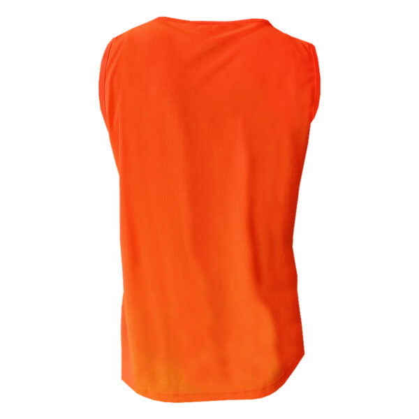 170gsm DO Orange/Navy Singlet - Image 3