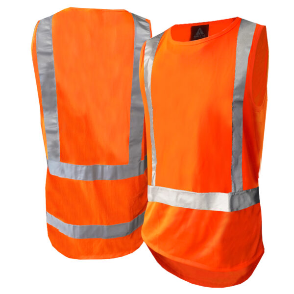 170gsm TTMC D/N Orange Singlet