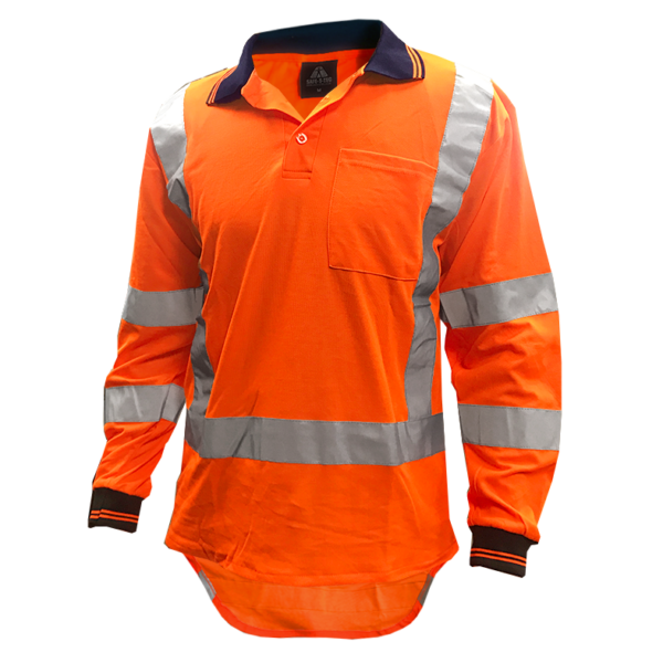 170gsm TTMC D/N Orange Polo