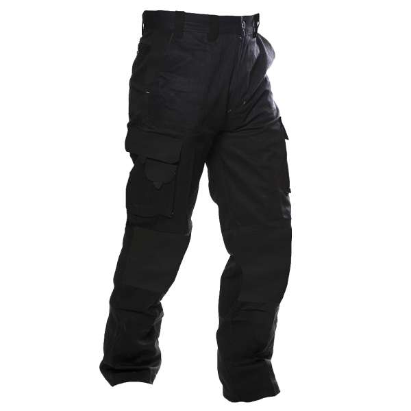 220gsm RIPSTOP Cotton Black Pants