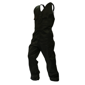 300gsm Madura Cotton Black Bib Overalls