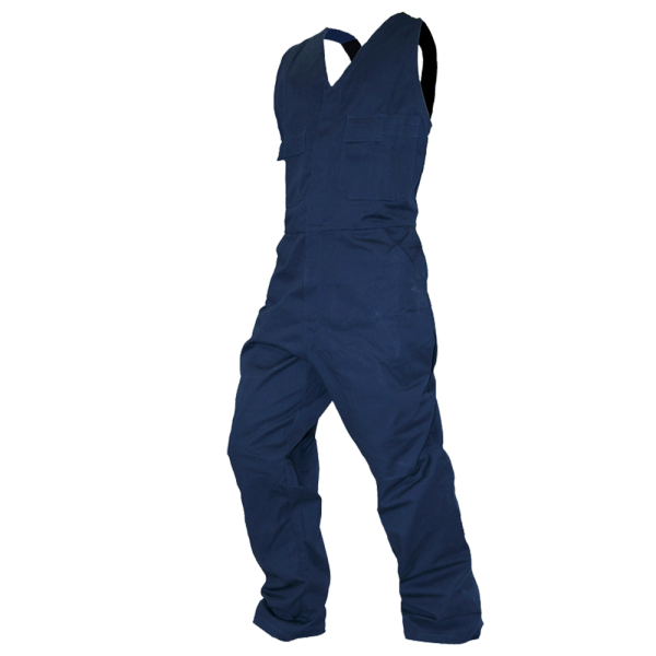 300gsm Madura Cotton Navy Bib Overalls