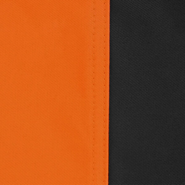 300gsm Madura Cotton DO Orange/Black Overalls - Image 8