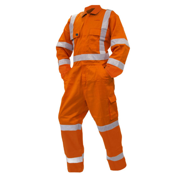 320gsm 12cal TTMC FR D/N Orange Overalls