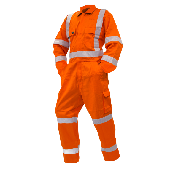 320gsm 12cal TTMC FR D/N Orange Overalls