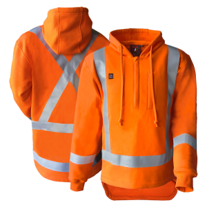 410gsm 22CAL TTMC D/N FR Cotton Orange Hoodie
