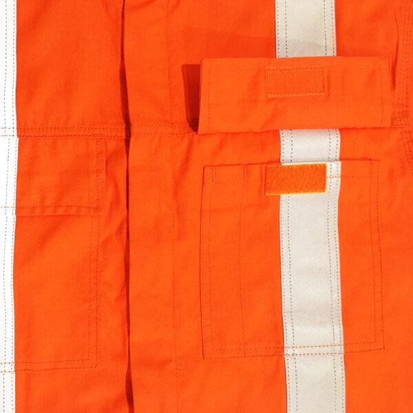 240gsm 11cal TTMC FR D/N Orange Jacket - Image 3