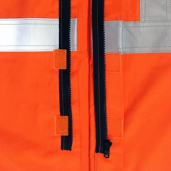240gsm 11cal TTMC FR D/N Orange Jacket - Image 6