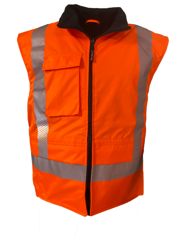 TTMC D/N Essentials Full Orange PU Coated Vest