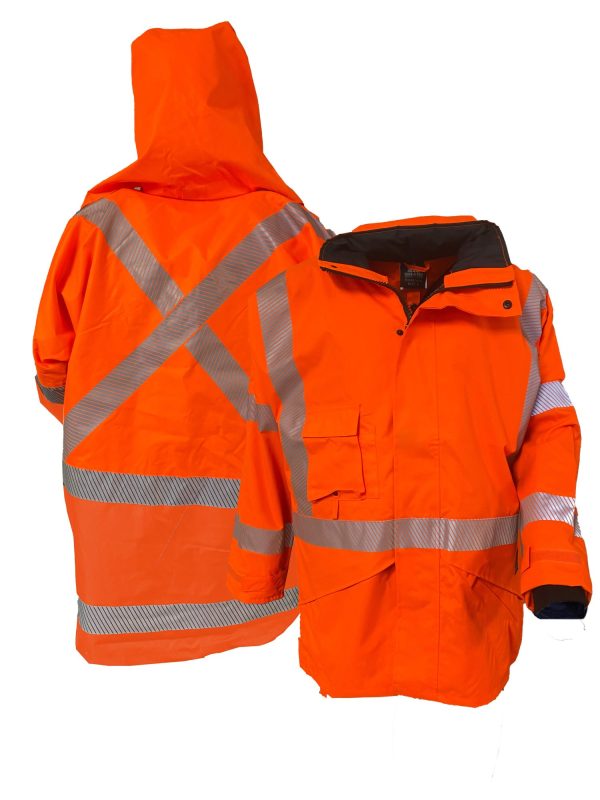 Essentials TTMC Waterproof D/N Orange Jacket
