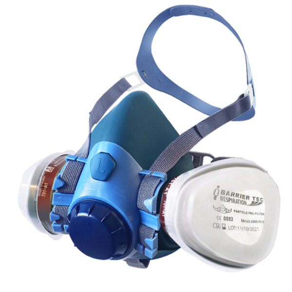 Half Face Painters Respiratory Kit in Reusable Container - Image 2